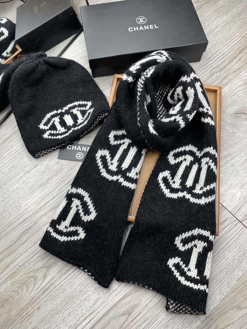 Chanel Caps Scarfs